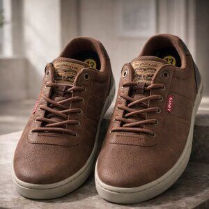 Levi’s Men’s Brown Sneakers Size 13 New Without Tags